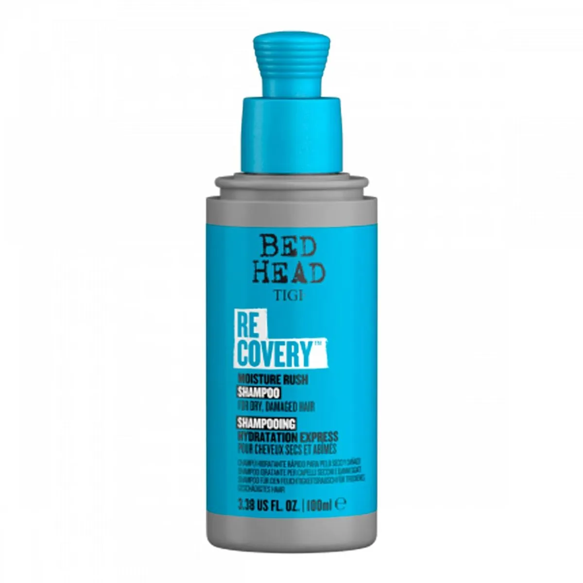 Bed Head By Tigi Recovery Moisturizing Shampoo For Dry Hair Travel Size 3.38 Fl Oz