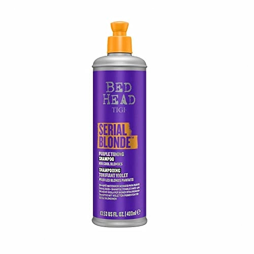 Bed Head By Tigi Serial Blonde Purple Toning Shampoo For Cool Blonde Hair 13.53 Fl Oz
