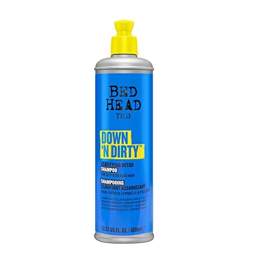 Bed Head By Tigi Down N Dirty Clarifying Detox Shampoo For Cleansing 13.53 Fl Oz