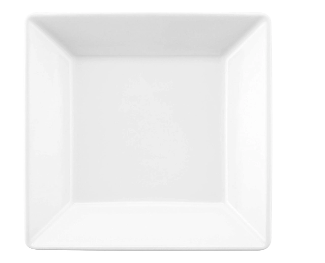 Prato Fundo Porcelana Quadrado Noah 22cm St61530 Ndi