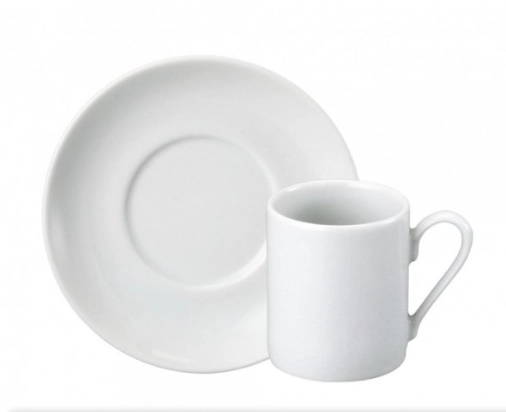 Xicara Cafe Porcelana Noah Branco 80ml St61592 Ndi