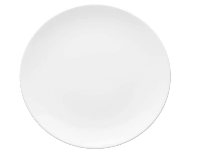 Prato Sobremesa Porcelana Noah Branco 21cm St61517 Ndi