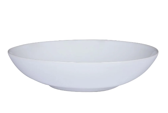 Prato Fundo Porcelana Noah Branco 25cm St61535 Ndi