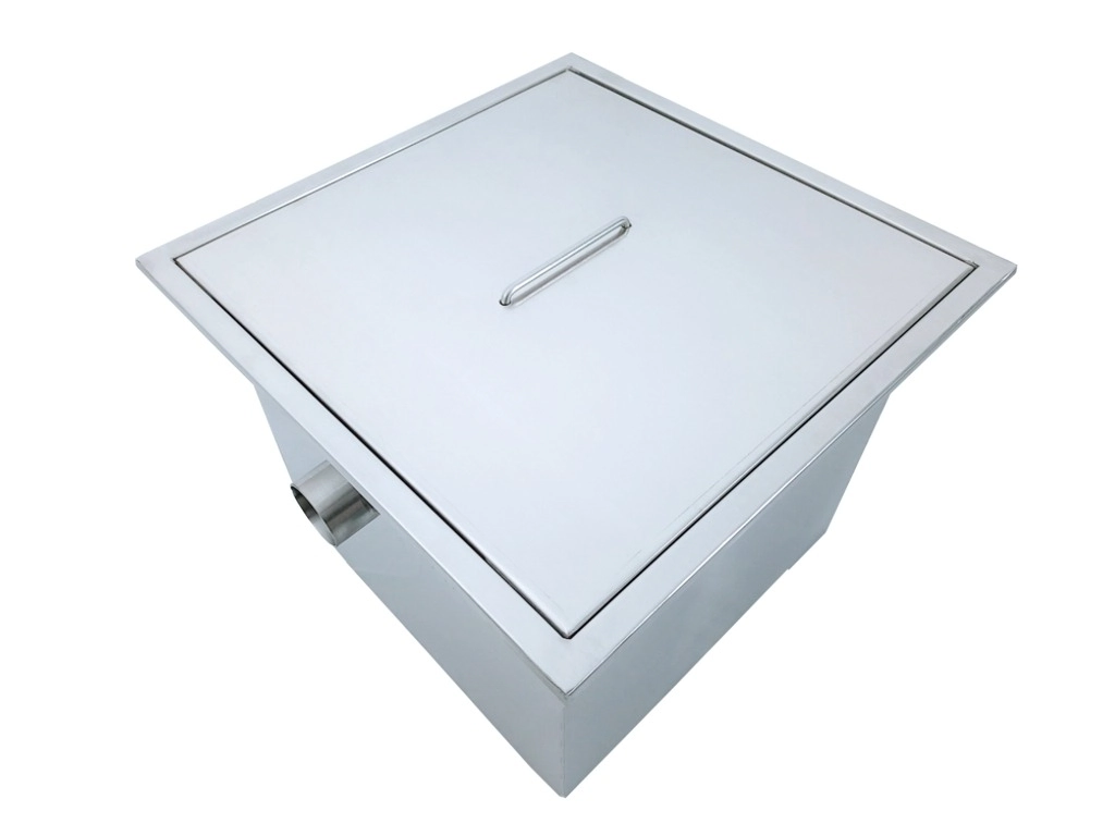 Caixa de gordura inox 40x40x30cm – Construinox