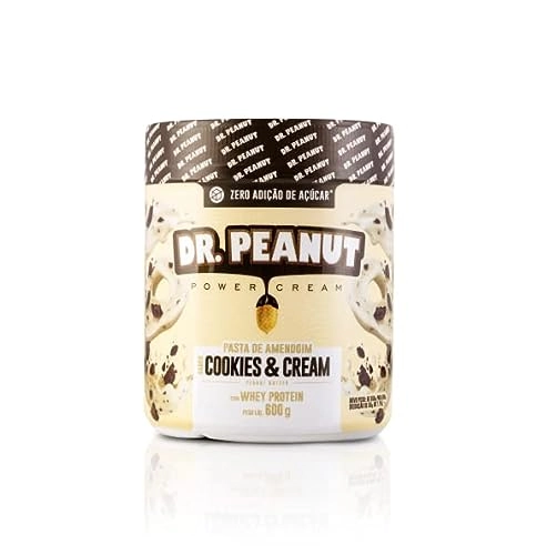Pasta De Amendoim Cookies E Cream C Whey