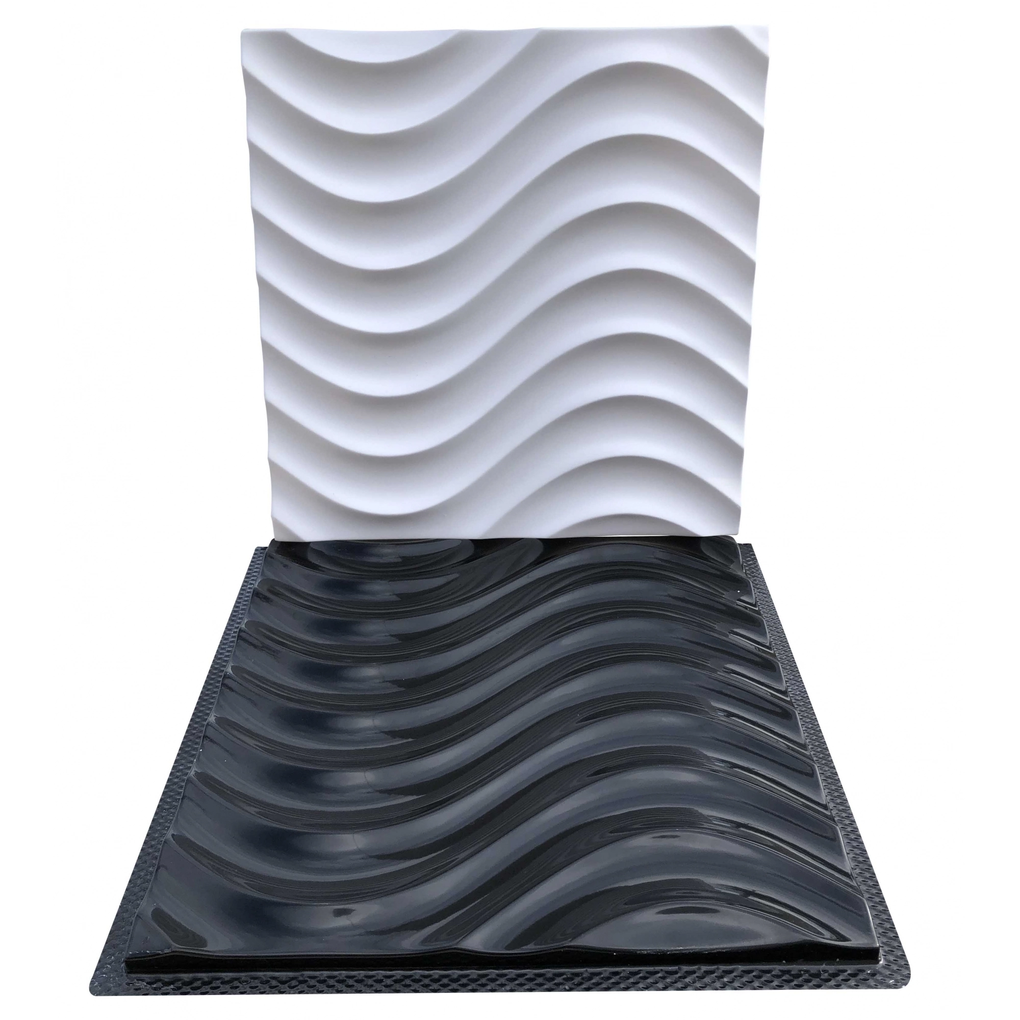Forma 3d Gesso E Cimento Abs - Dunes 50x50