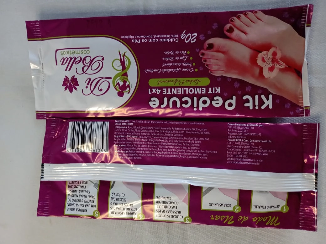 Kit Luxo Pedicure Creme 4x1 99735 Di Bella