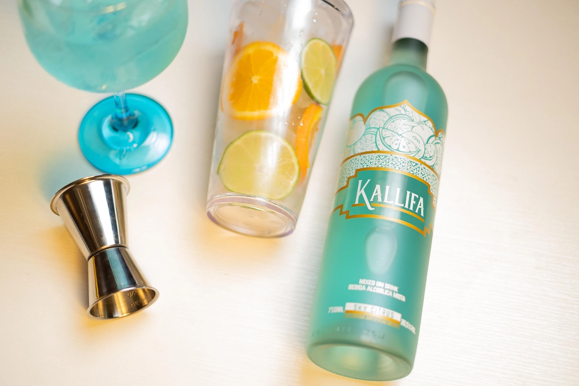 Gin 750ml Kallifa Limao