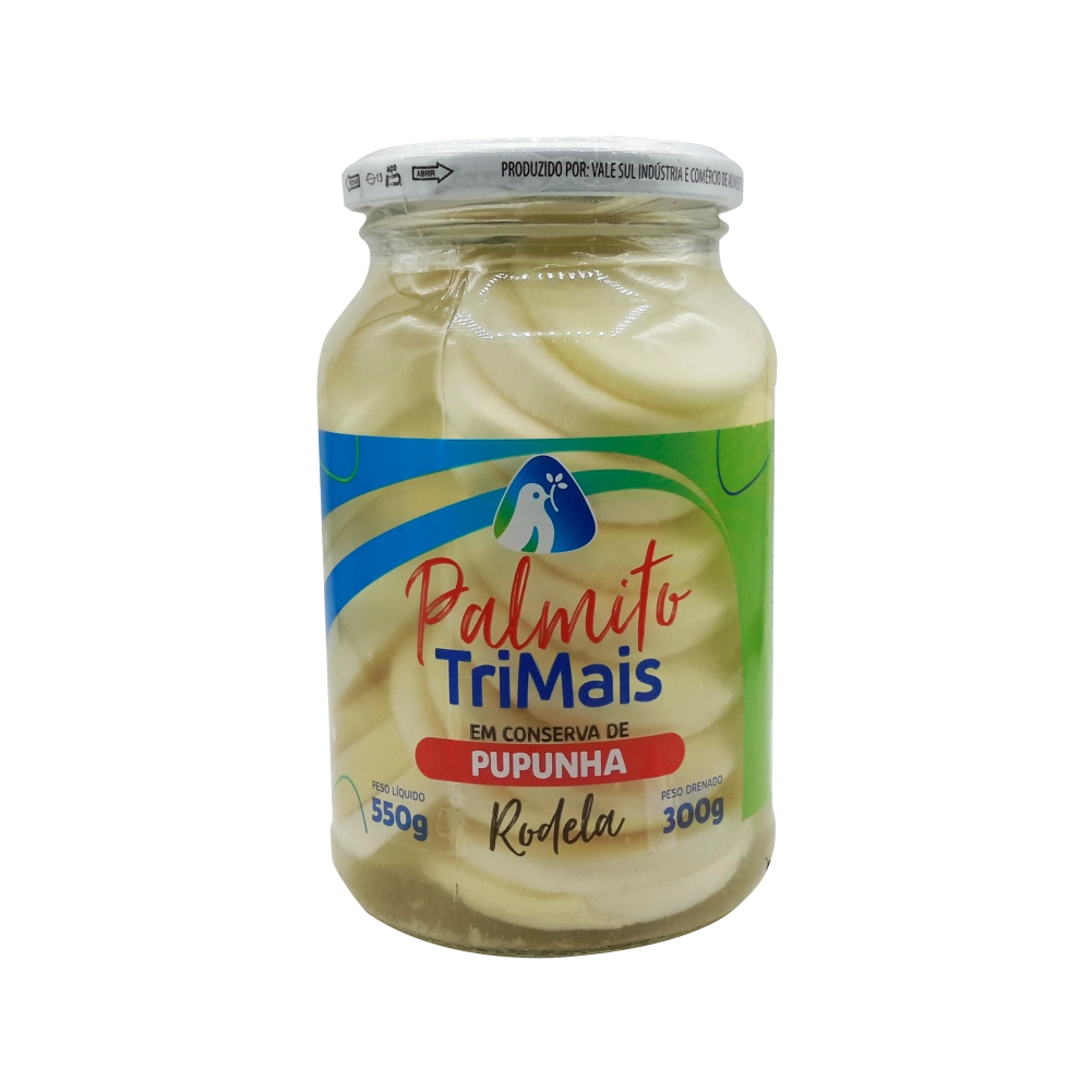Palmito Trimais 300g Pupunha Rodela