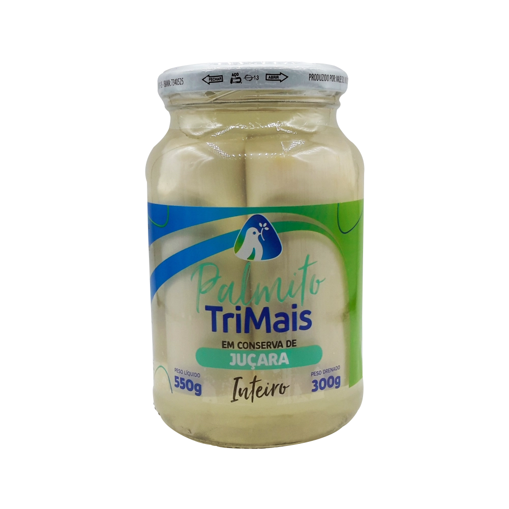 Palmito Trimais 300g Jucara Inteiro