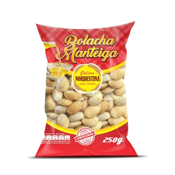 Bolacha Amanteigada Delãcia Nordestina 250g