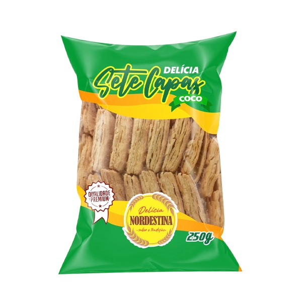 Bisc 7 Capas Coco 250g