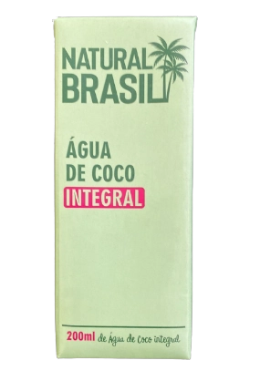 Agua Coco Verde Natural Brasil 200ml