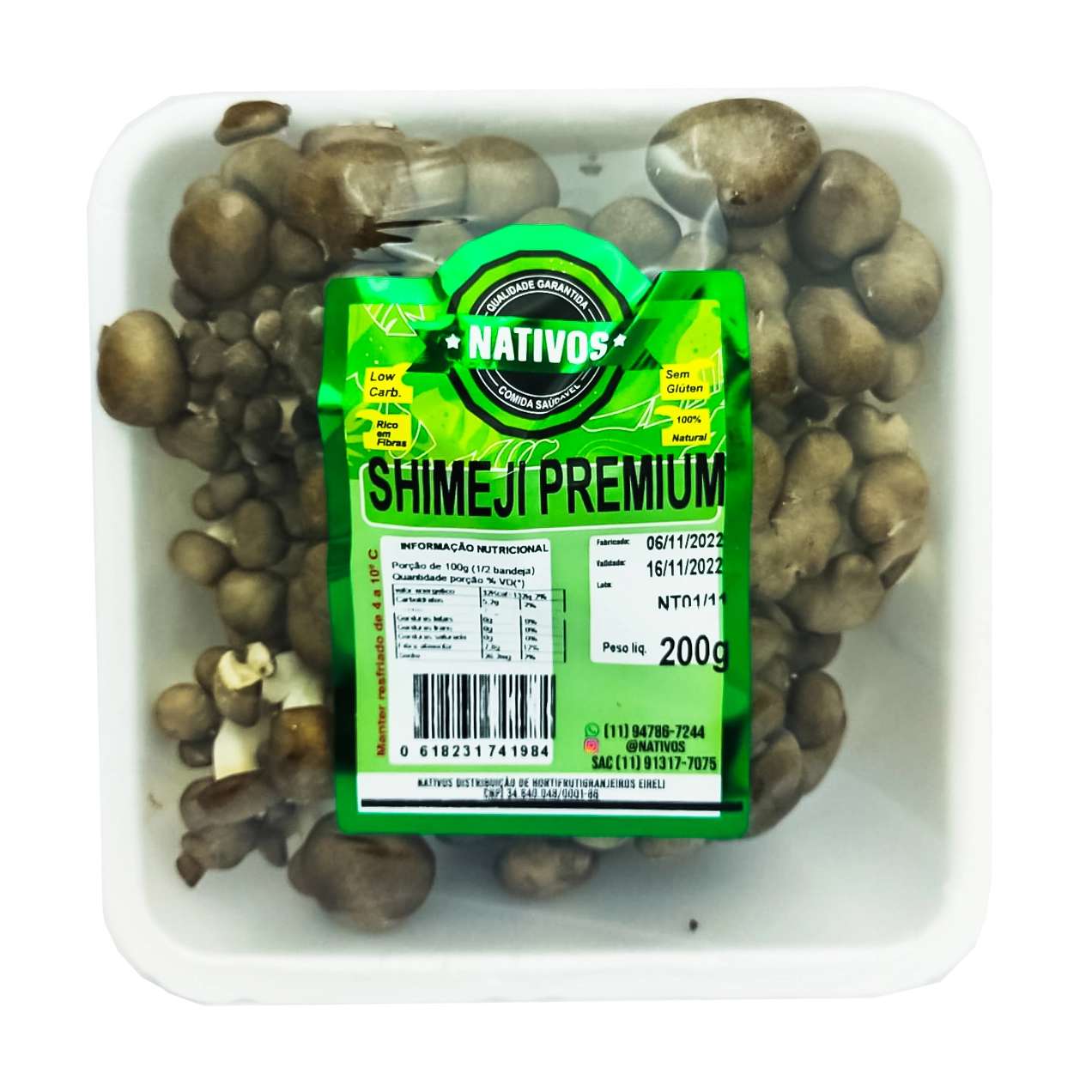 Shimeji Premium Nativos 200g