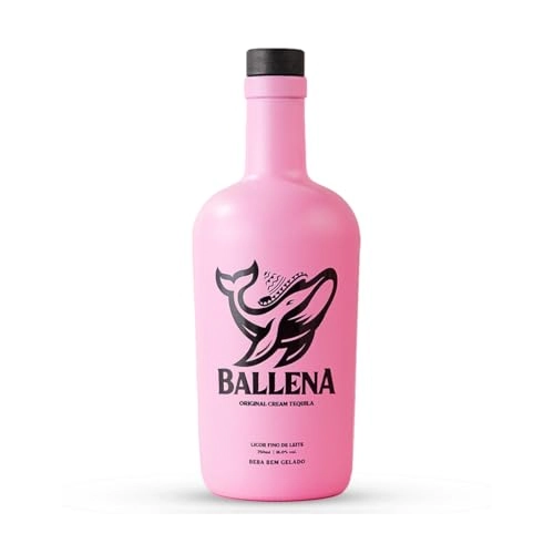 Licor Ballena 750ml Tequila C Creme Morango