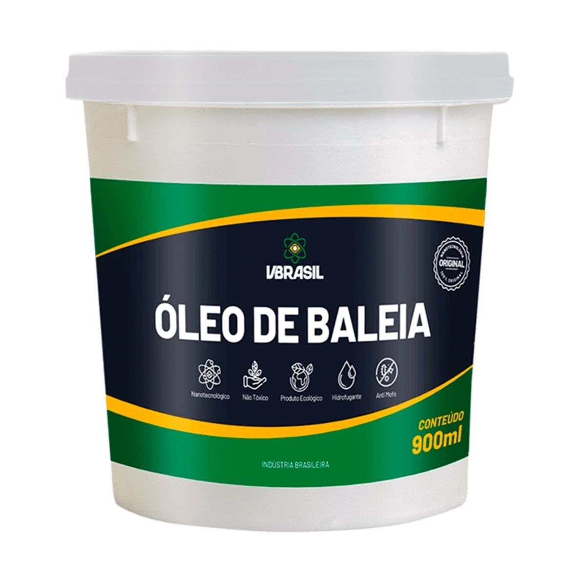 Impermeabilizante Óleo Baleia Balde 900 Ml Incolor Vbrasil