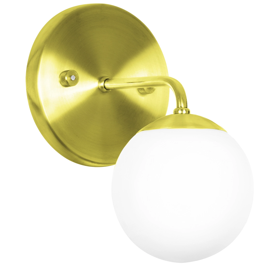 Arandela Orby Bolinha Dourado