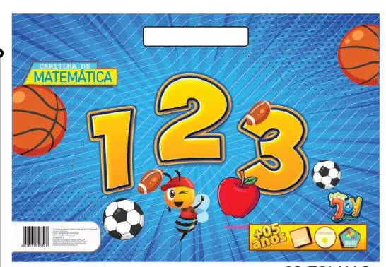 Cartilha Ativ. Matematica 20fl 31x21cm