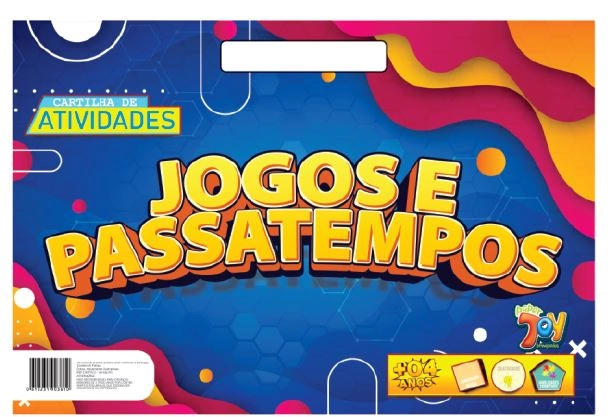 Cartilha De Atividades Jogos Passatempos 20fl