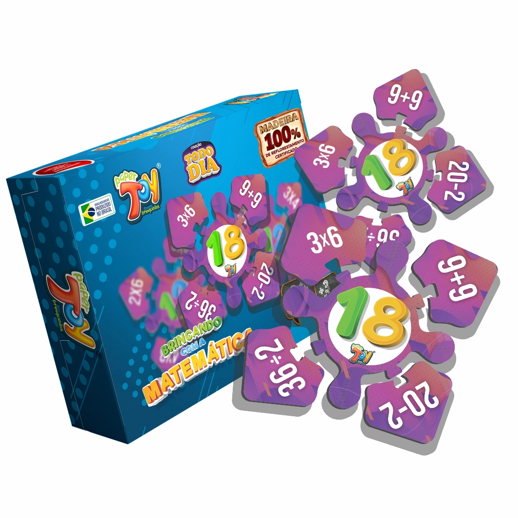 Jogo Educativo Brincando Com A Matematica Edcmp004 Multiarte