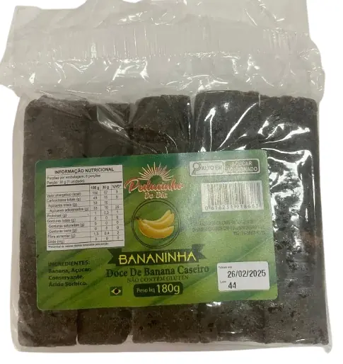 Doce De Bananinha 180g