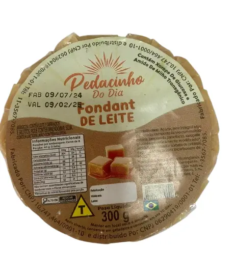 Fondant Leite Tab Pedac 30