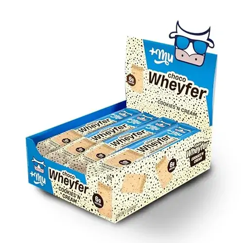 Wafer Chocowheyfer Cookies and Cream +Mu (Cx c/ 12un de 25g)
