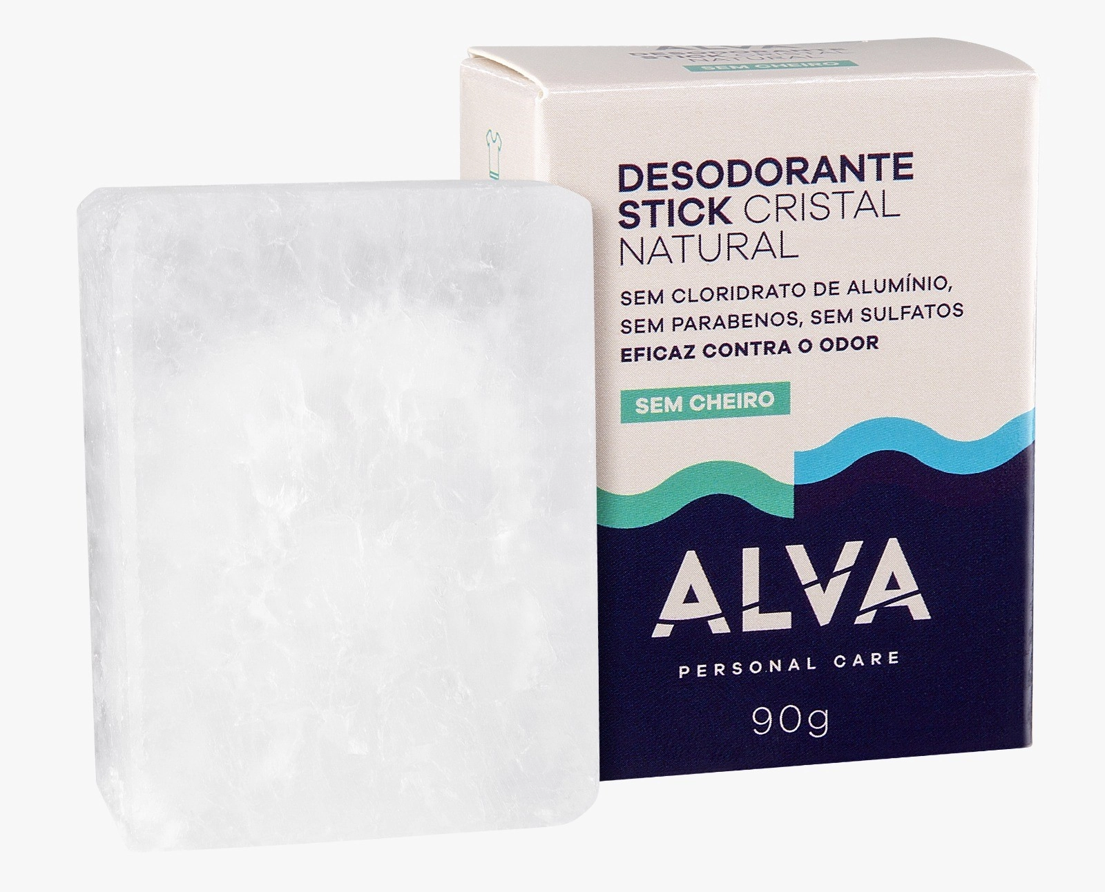 Desodorante Kristall Deo Stick Sensitive Alva 90g