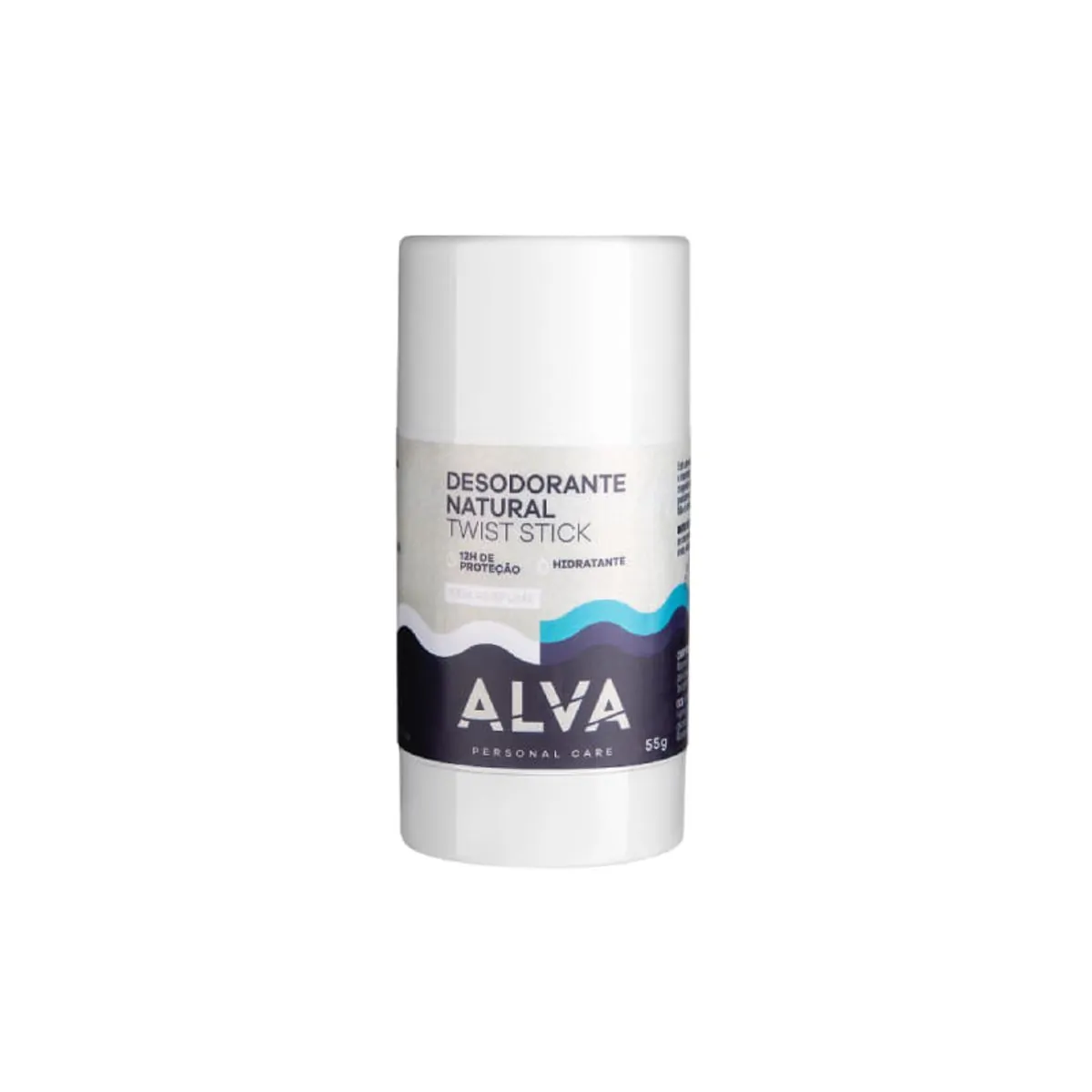 Desodorante Bastão Stick Natural Twist Sem Perfume Alva Personal Care 55g