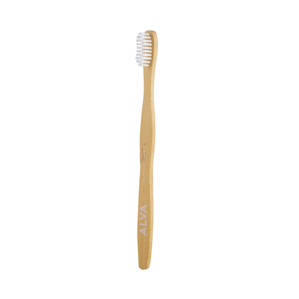 Escova Dental Macia De Bambu Alva Personal Care