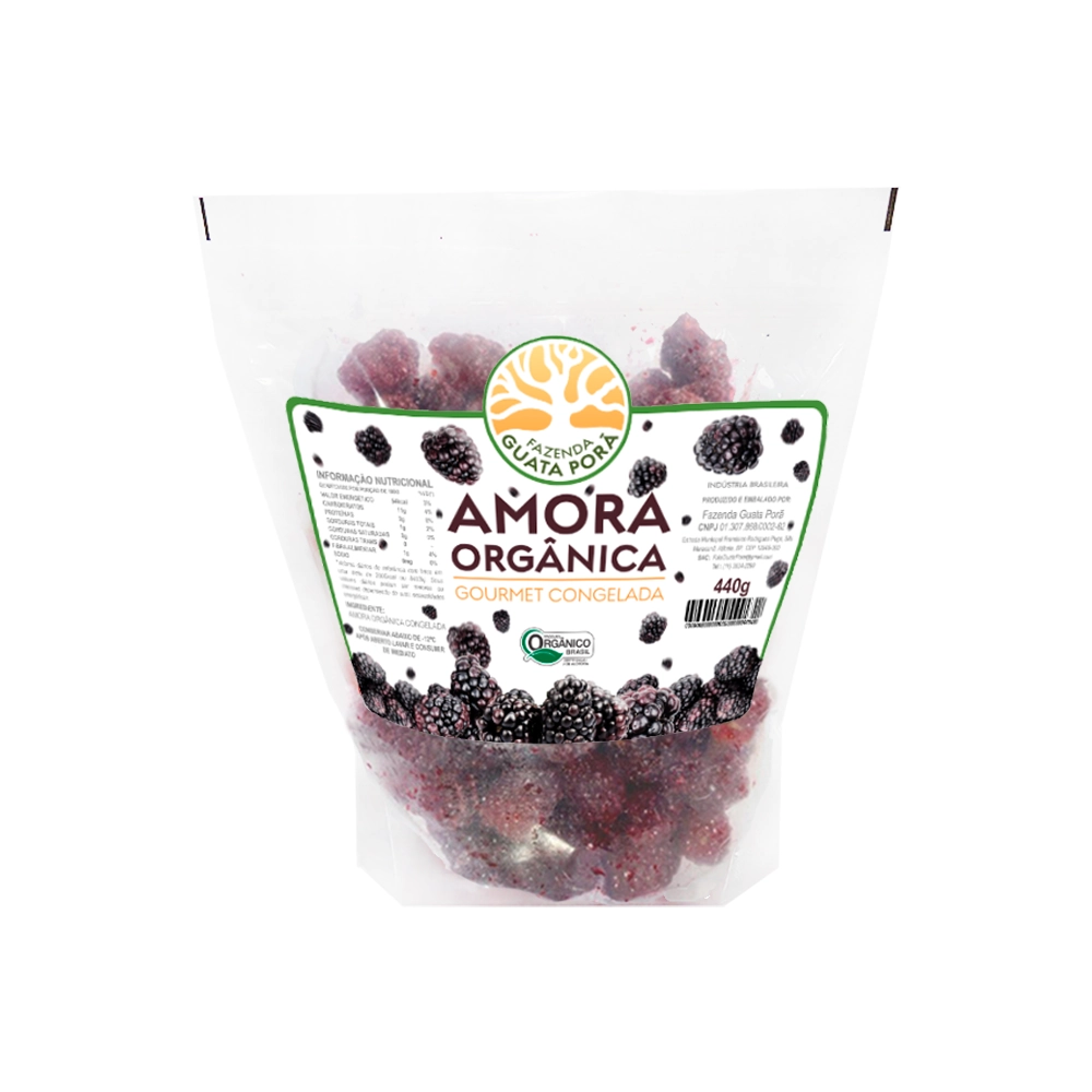 Amora Organica Cong Fazenda Quata Pora 440g
