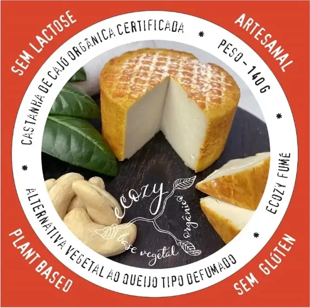 Queijo Vegetal Fume Defumado Ecozy 140g