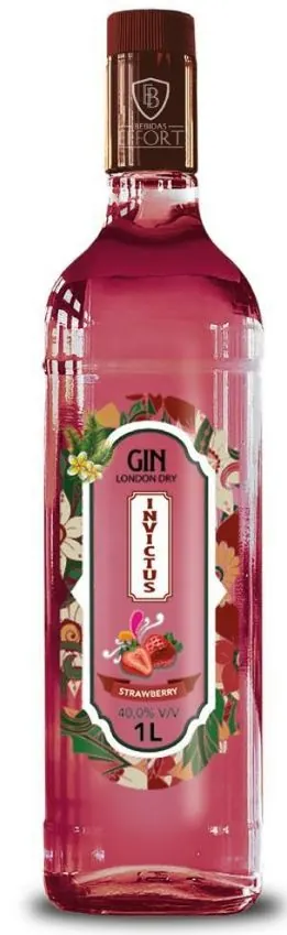Gin Invictus 1l Morango