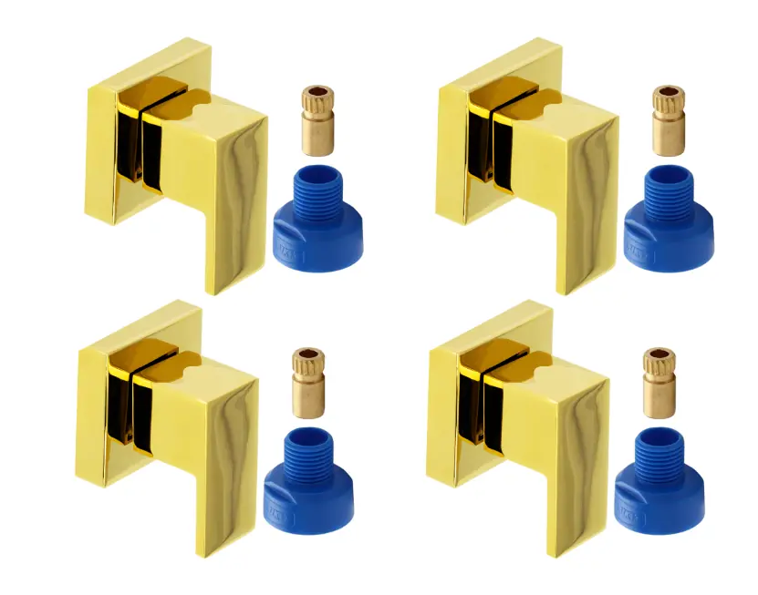 4 Acabamento P/ Registro Barcelona Dourado 3/4 Padrão Docol
