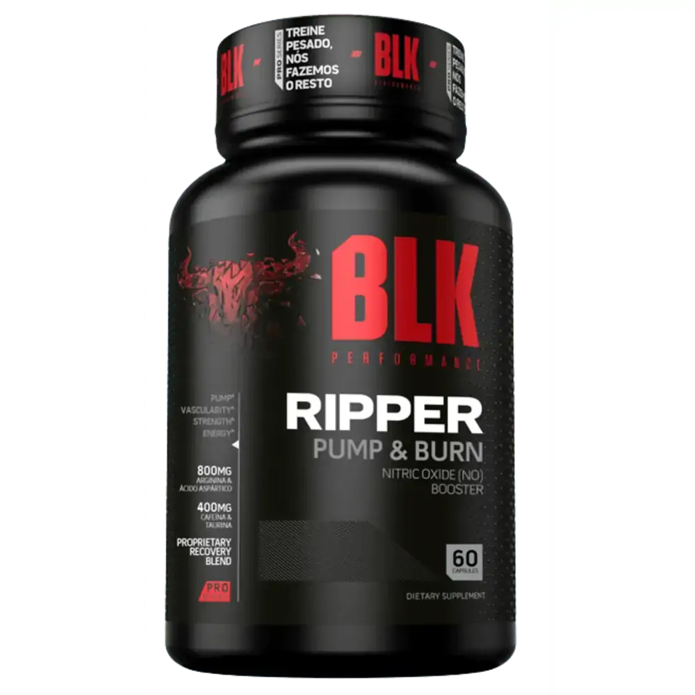 Pre Treino Ripper 60 Capsulas Blk Performance
