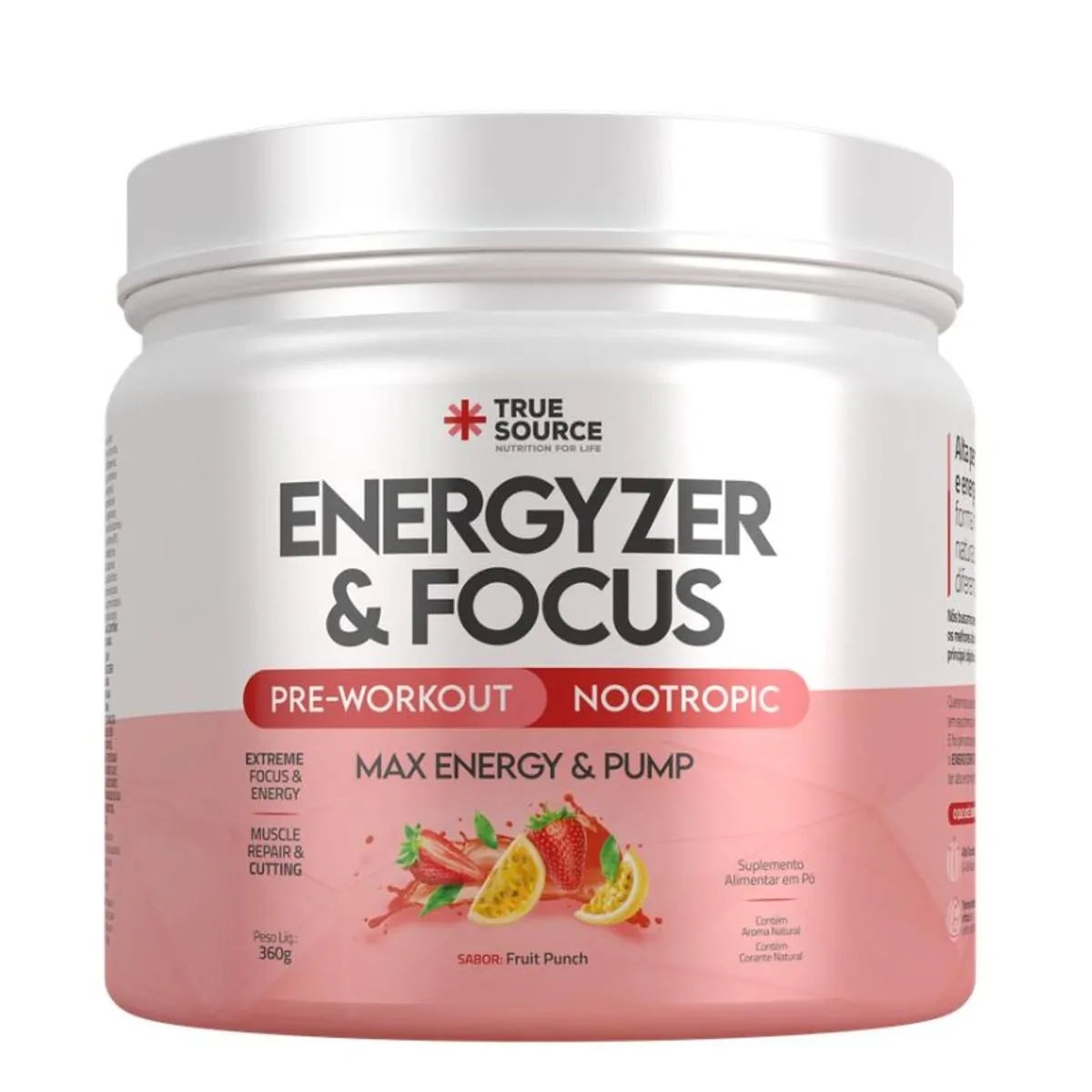 Energyzer & Focus Fruit Pounch Fruit Pounch True Source 360g