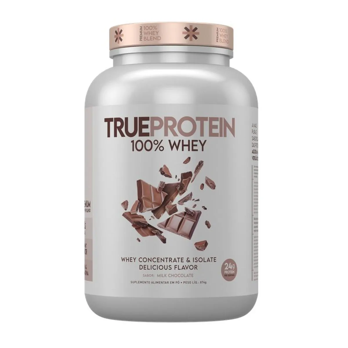 Proteina True Protein 100 Whey Milk Chocolate 874g True Source