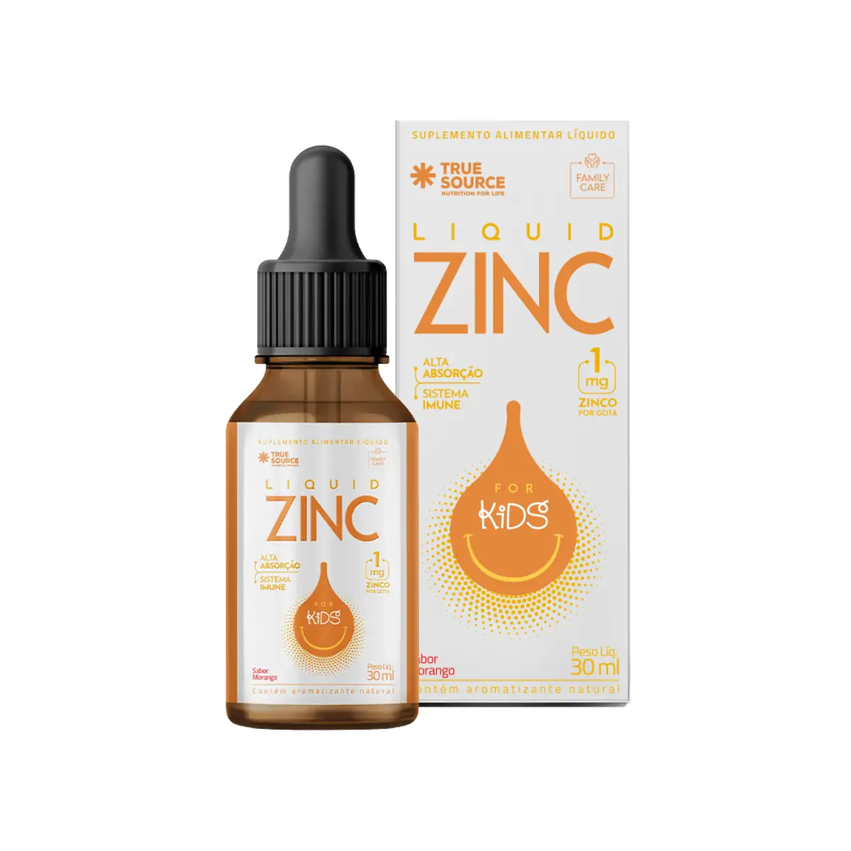 Zinc Líquido 30ml True Source