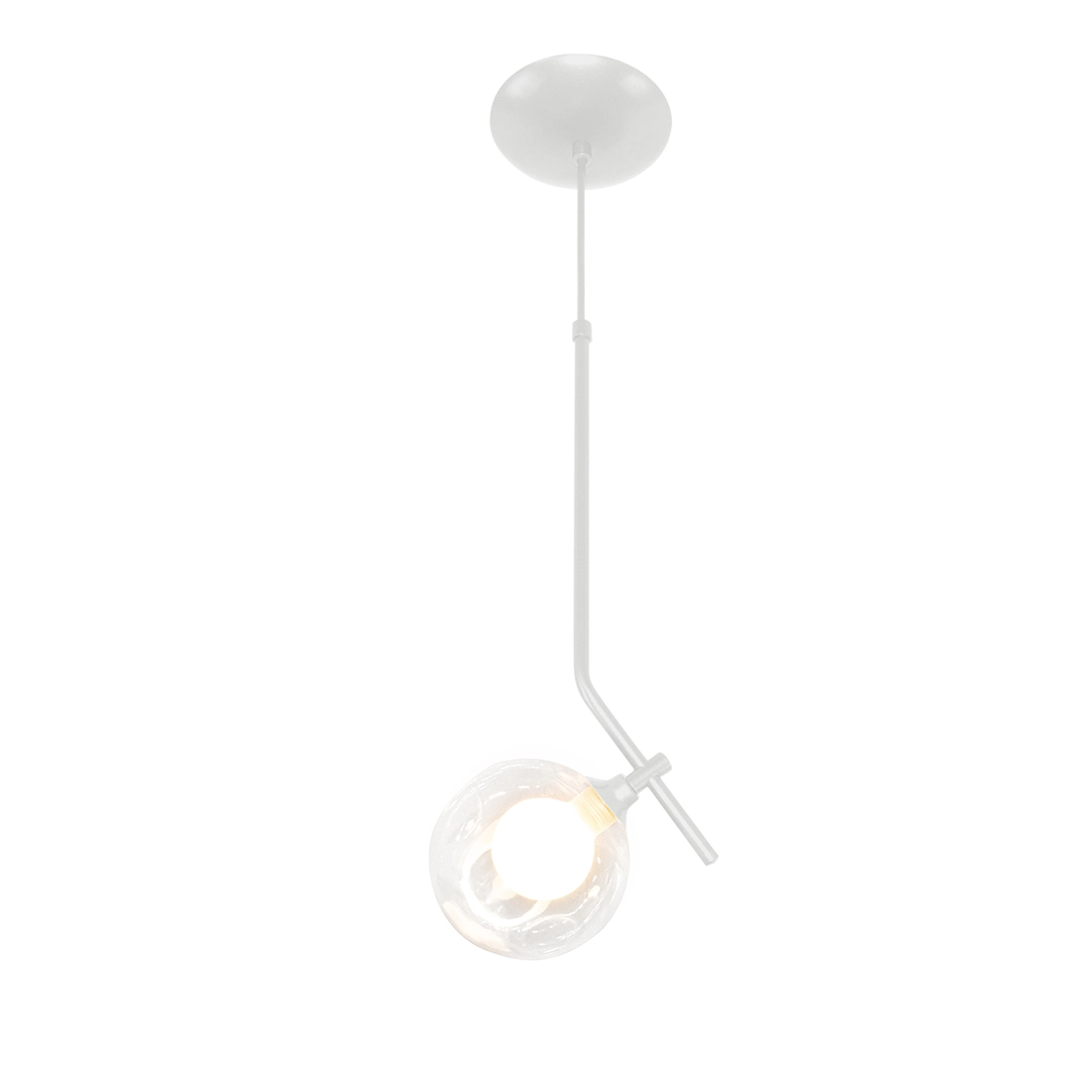 Pendente Aro Angular Jabuticaba Branco Harmony