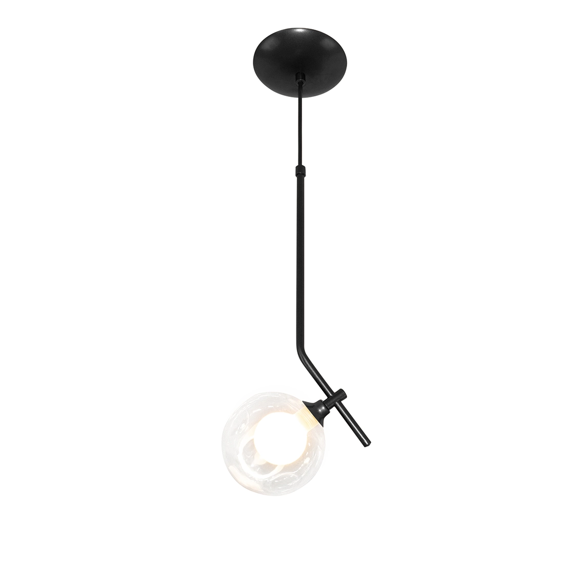 Pendente Aro Angular Jabuticaba Preto Harmony