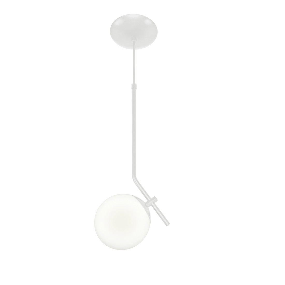 Pendente Aro Angular Jabuticaba Branco Orby