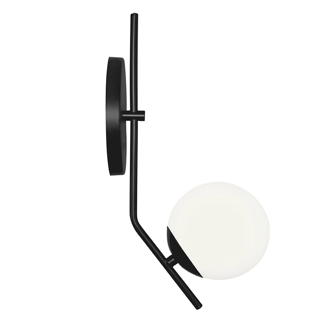 Arandela Aro Angular Jabuticaba Preto Orby