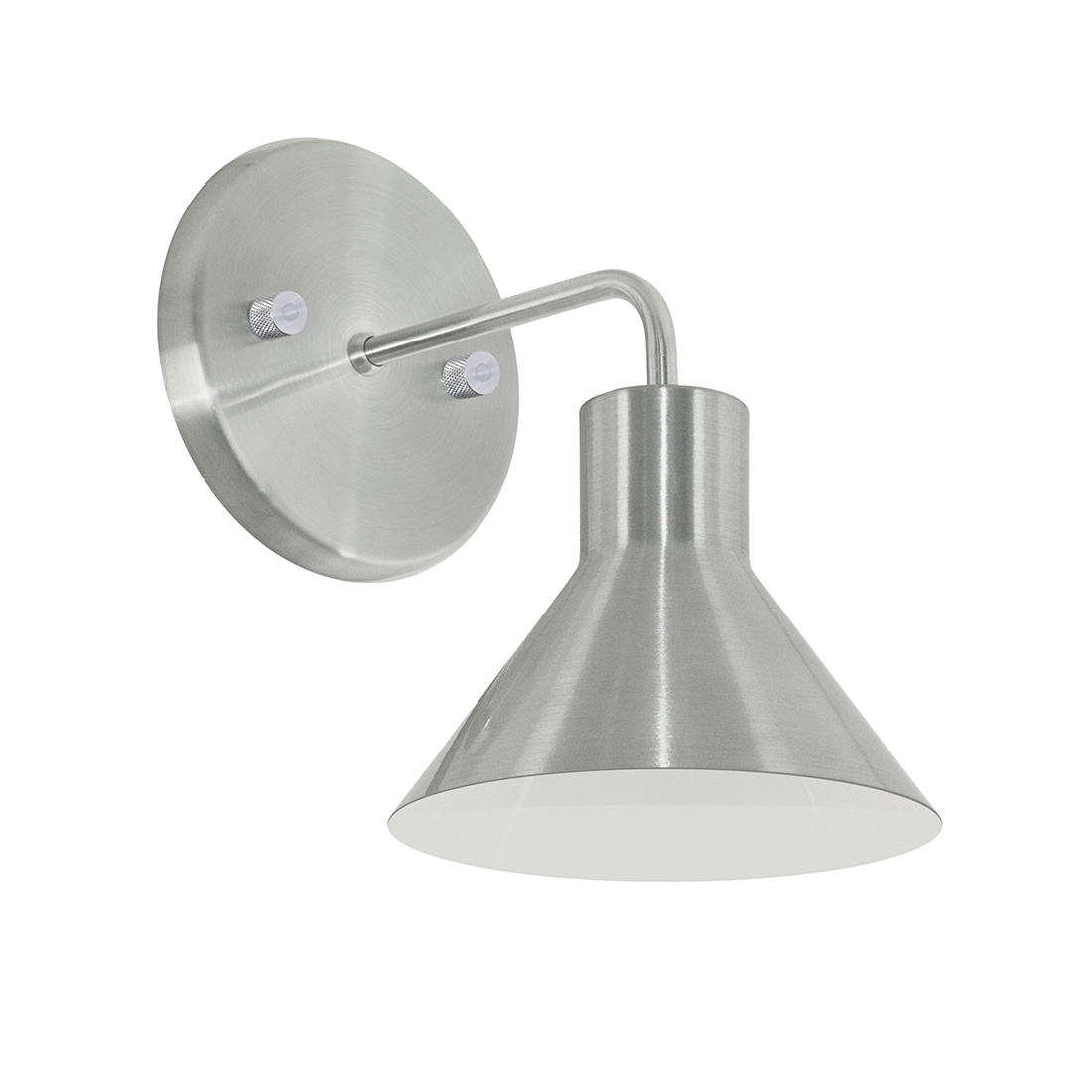 Arandela Interna Retro Tenesse Aluminio Escovado