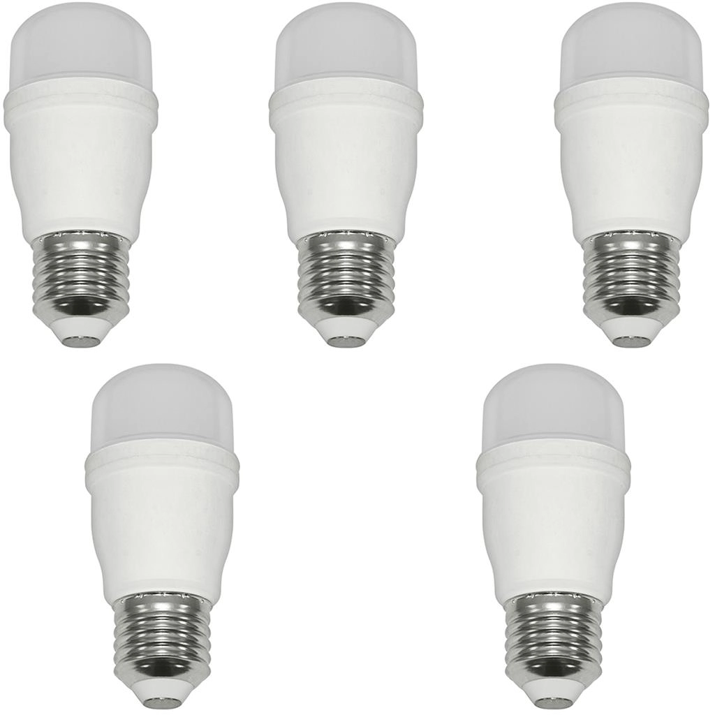 Kit 5 Lâmpadas Led Compacta E27 4,8w 3000k Bivolt