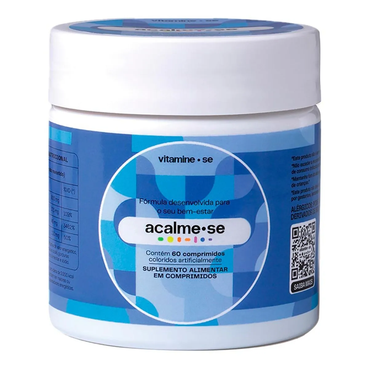 Suplemento Alimentar Vitamine-se Acalme-se 60 Comprimidos