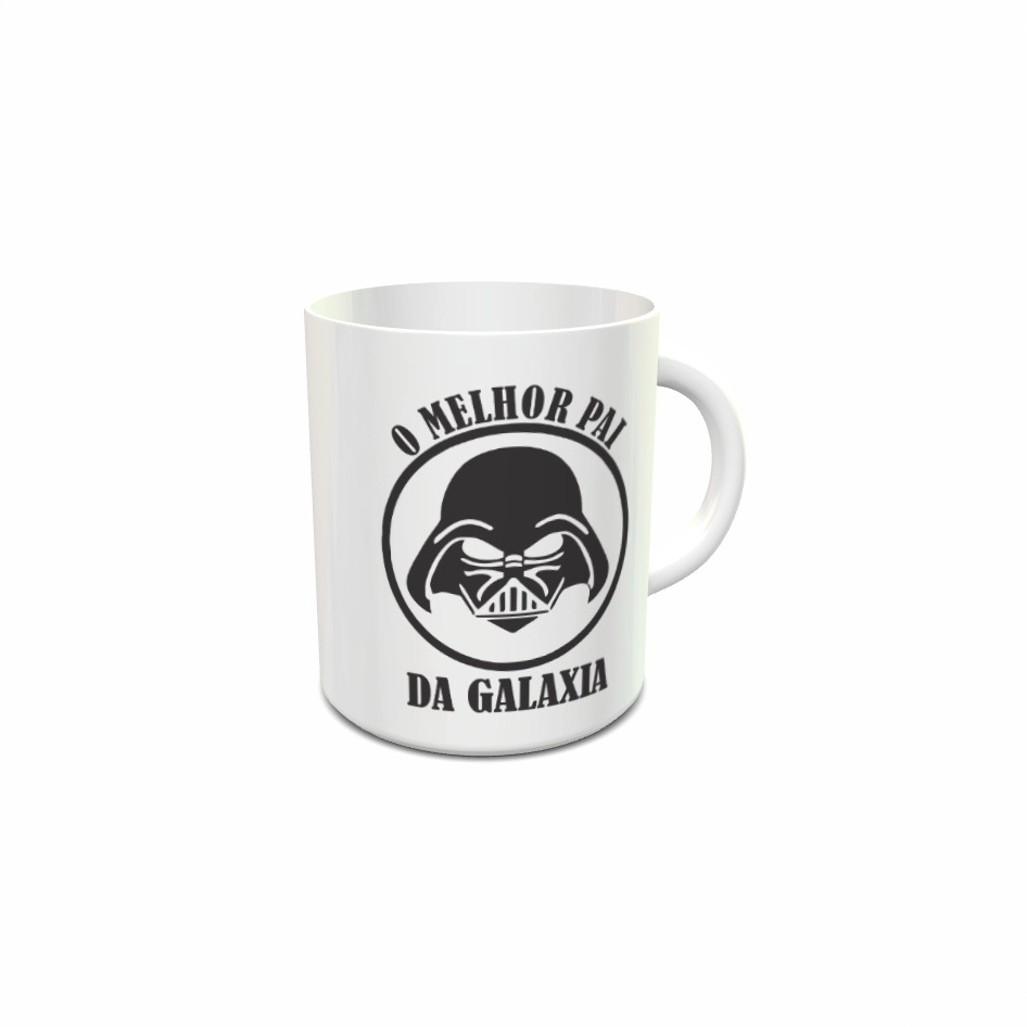 Caneca Porcelana Linha Pai Spot Reta 300ml 42 Noalice