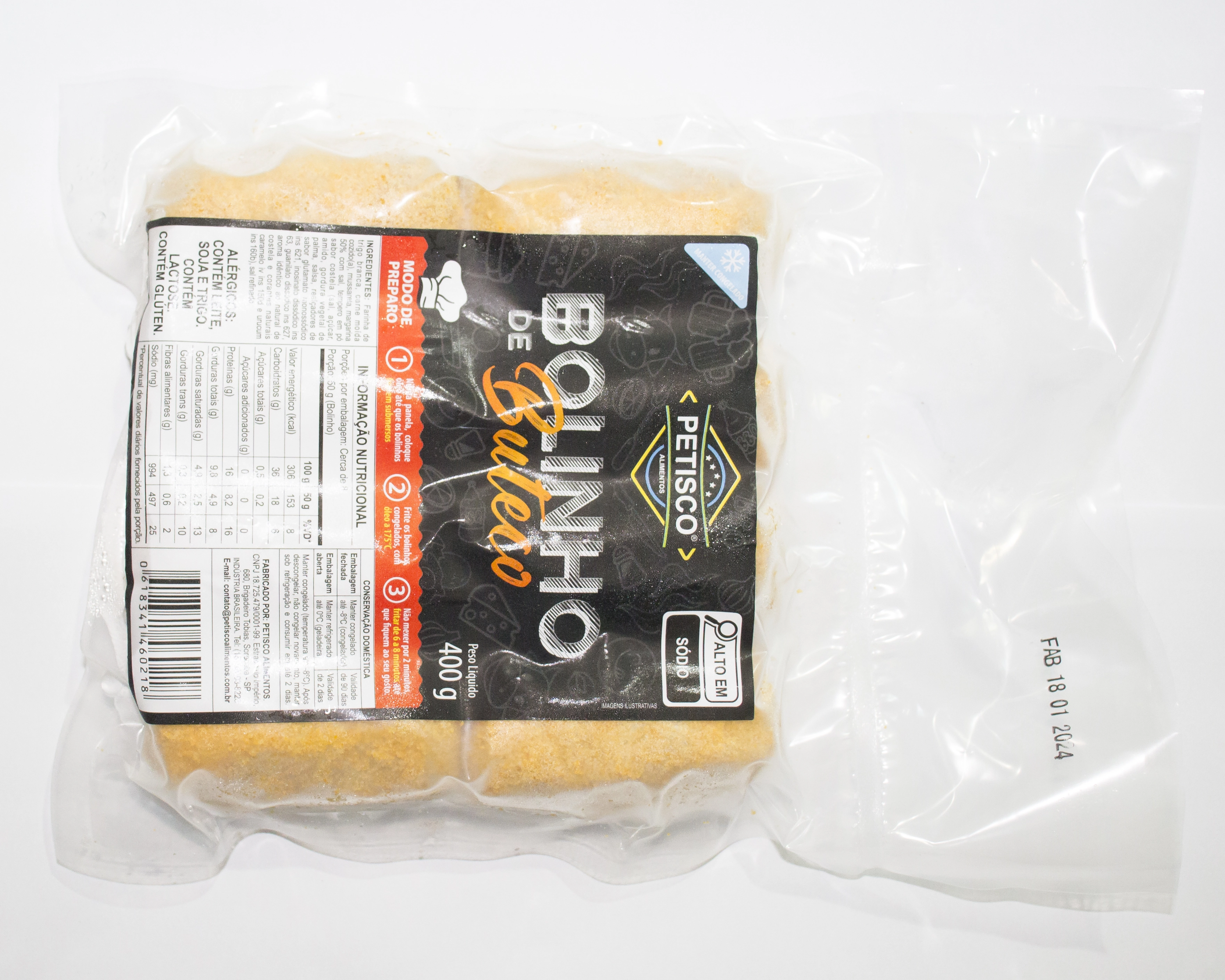 Bolinho De Buteco Petisco 400g