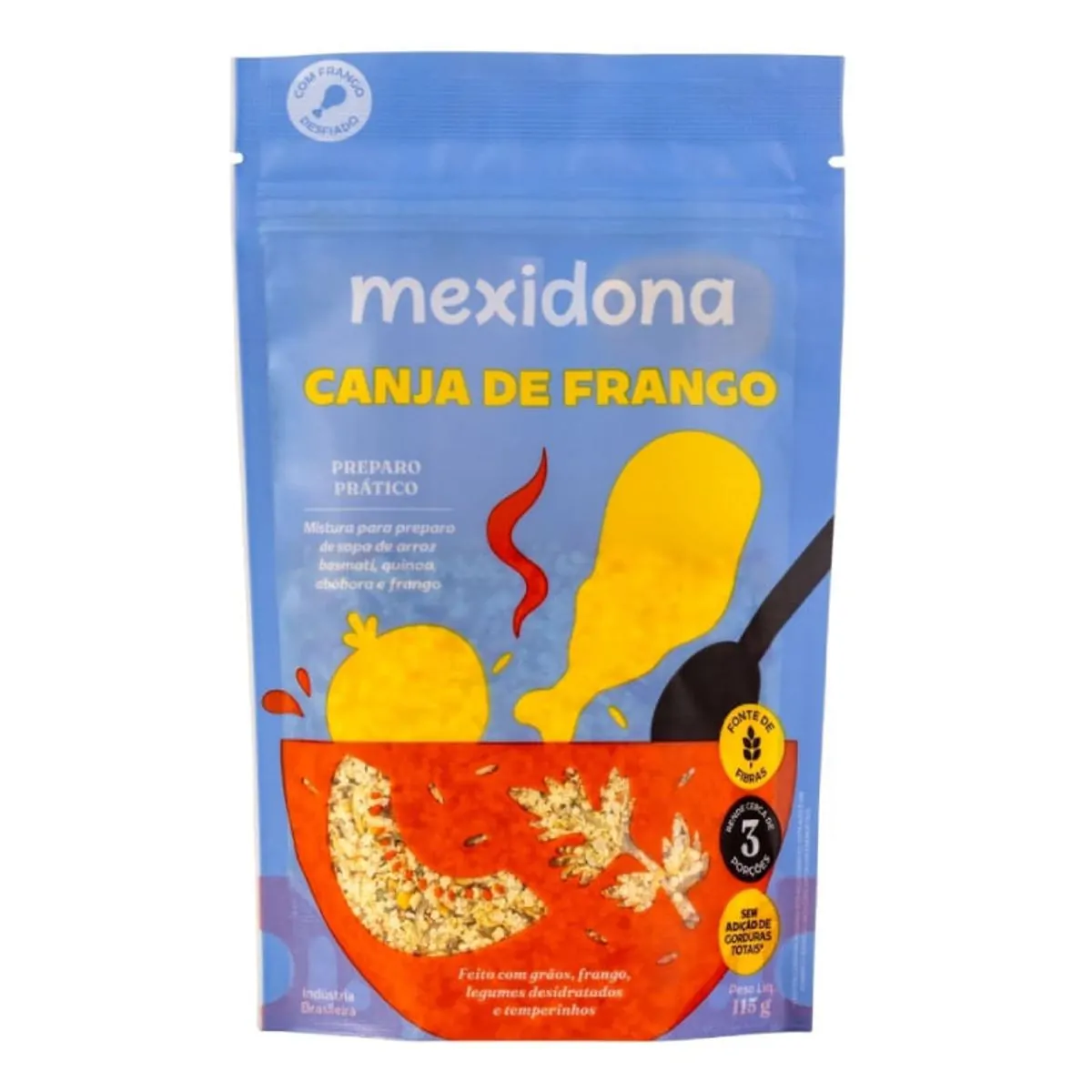 Canja De Frango Mexidona 115g