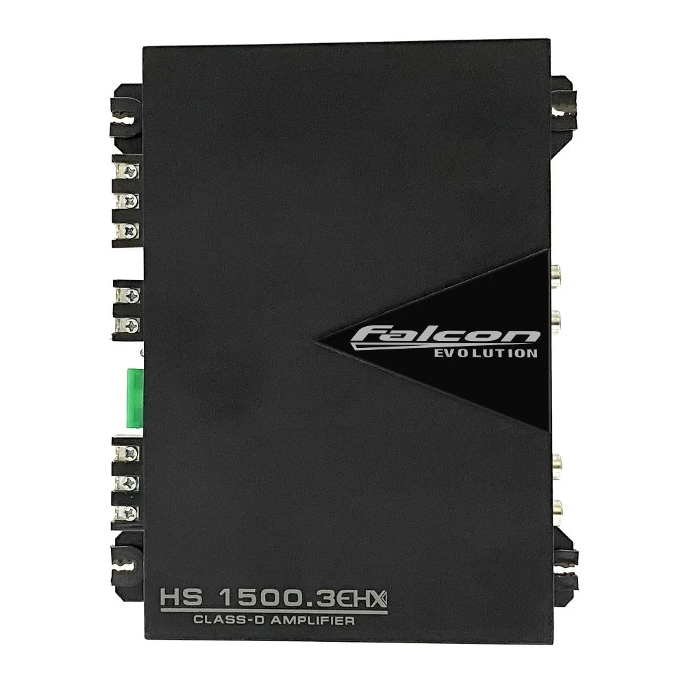 Módulo de Som Falcon Mono Estéreo 2 x125 / 1 x 200Watts RMS 2 Ohms - HS1500DX - FALCON HS15003EHX