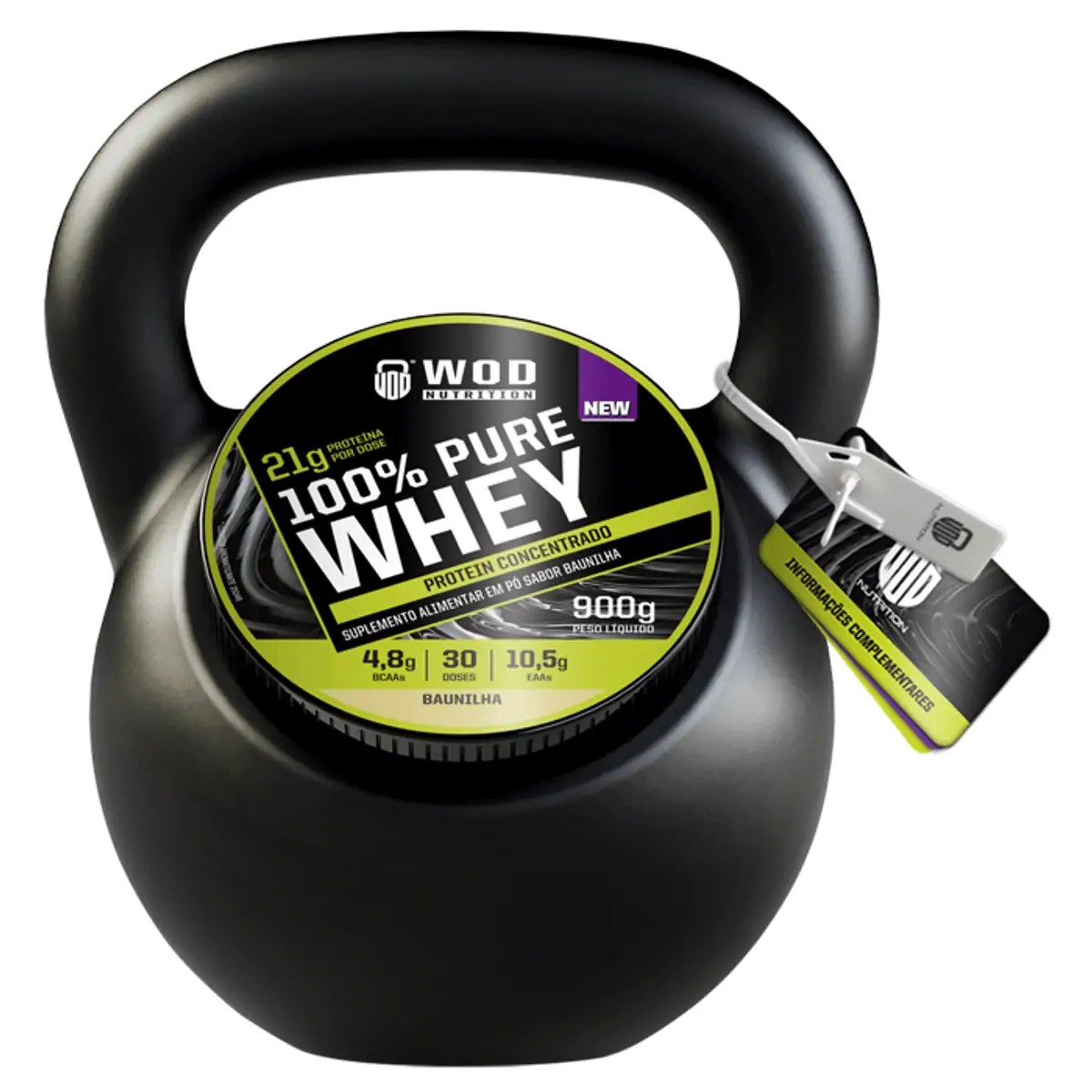 Whey Protein Sabor Baunilha Wod Nutrition 900g